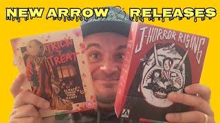 UNBOXING J HORROR RISING AND TRICK R TREAT FROM ARROW arrow [upl. by Krutz406]