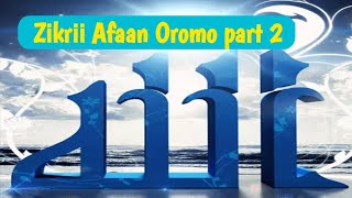 zikriiafaanoromo nashiidaAfaanoromo Zikrii Afaan Oromo part 2 [upl. by Sybil]