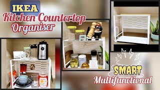 Kitchen countertop organization ideas  space saving organization idea  Ikea kitchen organization [upl. by Aenej]