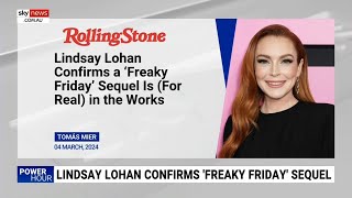 Lindsay Lohan confirms ‘Freaky Friday’ sequel [upl. by Saundra]