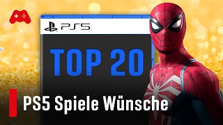 TOP 20 ► PS5 Spiele Wunschzettel 2023 [upl. by Aiyekal840]