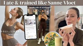 I Ate and Trained like Sanne Vloet for a week  Soul Sync Body review  Gut Reset Meal Plan [upl. by Rori]