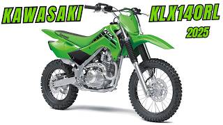 2025 KAWASAKI KLX140RL  Motorbikespace [upl. by Nairoc]