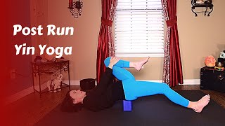 Post Run Yin Yoga for Runners amp Athletes  Lower Body Stretch 30 mins [upl. by Nesto]