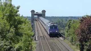 Trafic ferroviaire BB67400 en août 2013 [upl. by Peers]