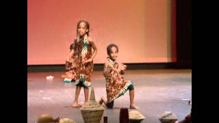 Kids dancing Burundi traditional dance  Sebeya amp Ongera uce umugara [upl. by Codding]