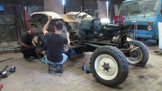 fordson super dexta restoration part01 [upl. by Benedix137]