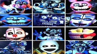 Five Nights at Freddys Sister Location All Jumpscares COMPLETE [upl. by Dyun76]