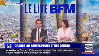 Chloe Giraud sur BFM 14082024 [upl. by Ocirema446]