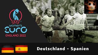 Epic Video Deutschland  Spanien  FrauenEM 2022 [upl. by Deehan]