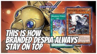 BRANDED DESPIA 50 CARDS RANKED GAMEPLAY  YuGiOh Masterduel [upl. by Ivett347]