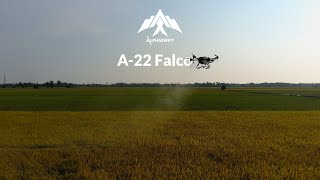 Meet Alphaswift Industries A22 Falco the Hybridpowered Spraying Drone  Revolutionize Agriculture [upl. by Chadd216]