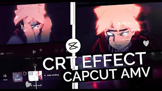 CRT VHS Effect Like Zweng  After Effects  CapCut AMV Tutorial [upl. by Lledal713]