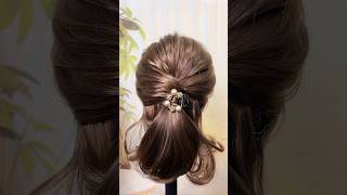 Full hair style in only 1 cutcher 😁 hairstyles shorts ytshorts viralvideo [upl. by Airemaj]