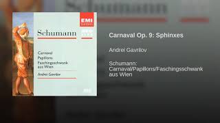 Schumann Carnaval Op 9 Sphinxes [upl. by Auka720]