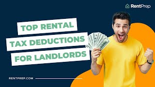 Top Rental Property Tax Deductions [upl. by Tterab]