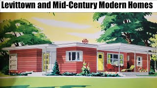 Design and building after WWII 19451969 Includes Levittown and Mid Century modern design [upl. by Aryamoy]