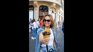 Chestnut tasting in Rome Italys best winter snack  Giada De Laurentiis [upl. by Wyler]