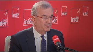 François Villeroy de Galhau  quotLa victoire contre linflation est en bonne voiequot [upl. by Euqnomod]