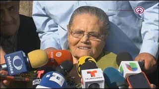 Mamá del “Chapo” agradece a AMLO su visa y pide que traigan a su hijo y lo liberen [upl. by Niveek739]