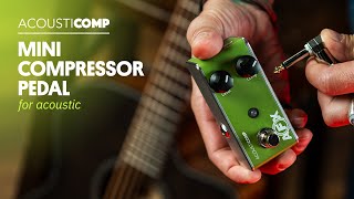 AFX Mini Pedal Demo  AcoustiComp [upl. by Tamis]