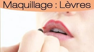 Maquillage  Prolonger la tenue de votre rouge à lèvres [upl. by Risteau]