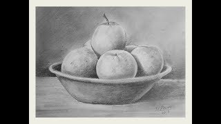 Bodegón a lapiz Still life in pencil [upl. by Hanah230]