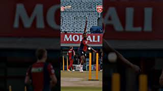 Kagiso Rabada Us Blowing Practice  In IPL Match 2025 [upl. by Samy905]