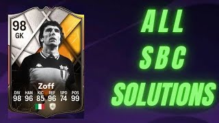 ALL SBC ZOFF  MADFUT 24 [upl. by Cod]