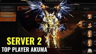 MU MONARCH SEA  SERVER 2 TOP PLAYER AKUMA [upl. by Uy]