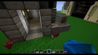 Minecraft Functional Underwater Flooding and Draining Airlock [upl. by Fryd]