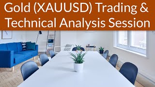 Live Gold XAUUSD Trading amp Technical Analysis  My Gold Trading Strategy [upl. by Aneeuqahs]