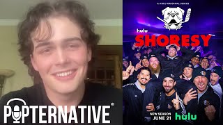 Shoresy Interview Maclean Fish talks about playing Jory Jordan in the series on Hulu and Crave [upl. by Ynwat]