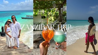 VLOG FIRST TRIP IN 2024 WITH MY FIANCÉ ☺️👏🏾  HOW I GOT ENGAGED 💍😍 PT1  ZANZIBAR NUNGUI🛩️🛫 [upl. by Anawaj]