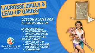 Lacrosse Drills amp Lead up Games [upl. by Genevieve978]