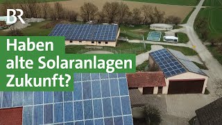 Keine Einspeisevergütung mehr für alte Solaranlagen  was nun  Unser Land  BR [upl. by Ojeillib]