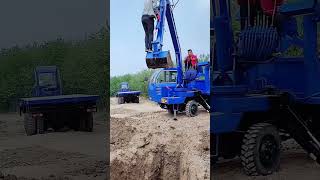 Four different types of truckmounted wood grabbers jcb5717 [upl. by Arnie895]