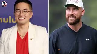 Bowen Yang Exchanges DMs With Travis Kelce Calls Him His ’Straight Male Friend for Life’ [upl. by Page]