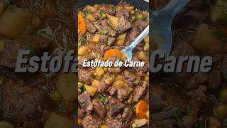 ESTOFADO DE CARNE recetasrapidas recetasfaciles estofados recetafacil recetas [upl. by Norreg]