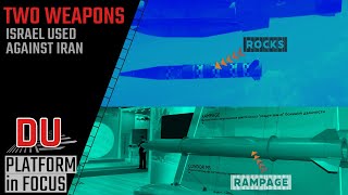 Which two weapons IAF deployed to decimate Iranian targets  ROCKS amp Rampage [upl. by Castara]