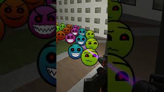 Gmod Geometry Dash Nextbot Chase garrydmod shorts [upl. by Yer]