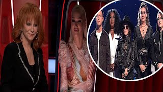 The Voice  Reba McEntire and Gwen Stefani choose three singers each to advance through the Playoffs [upl. by Jamieson]