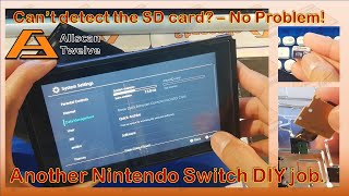 Fix Nintendo Switch SD Card Not Detected Or Working Quick Repair [upl. by Septima]