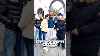 Wie gefährlich ist die Jugend aus München talahon interview straßenumfrage jugend goviral [upl. by Aninad]