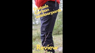 Fristads Carbon  outdoor pants review [upl. by Atronna739]