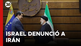 Israel denunció que Irán está utilizando a Venezuela [upl. by Neeruam]