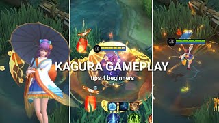 SAVAGE KAGURA  CUTE KAGURA GAMEPLAY  🌸💖  Mobile Legends Bang Bang [upl. by Schecter395]