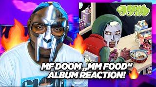 FIRST TIME HEARING  MF DOOM  MM…FOOD ALBUM REACTIONREVIEW [upl. by Enomal]