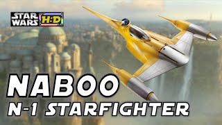 NABOO N1 STARFIGHTER Breakdown Theeds planetary fighter Star Wars Hyperspace Database [upl. by Martsen]