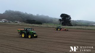 John Deeres reseeding grass Cover crop following maize update silage samples are back [upl. by Dorolice]